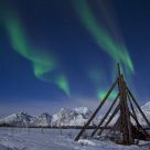 Flames over Spaakenes