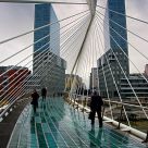 Crossing the bridge