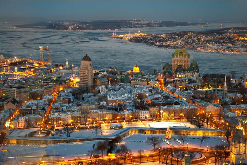 Quebec City at Christmas