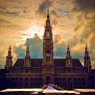 Cloudy day in Vienna
