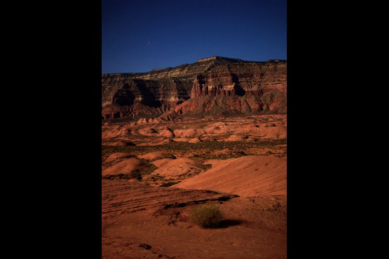 Sandstone by Moonlight