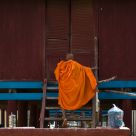 Monk in Rural Cambodia