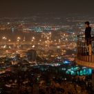 Looking over the world