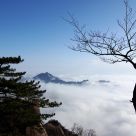 On the top of mountain