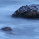 The sea and the night incoming