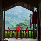 A view on the fields of Ta Van, Vietnam
