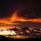Dramatic sunset