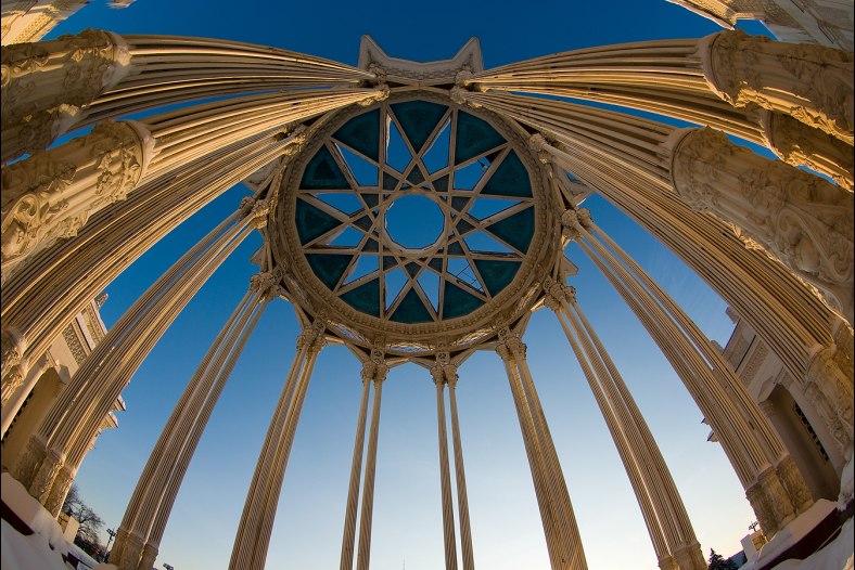 Roof and the sky