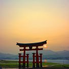 Sunset in Miyajima