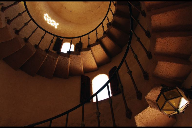 Spiral Walk To The Top