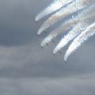 Red Arrows at Farnborough 2008