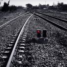 Blanco, negro y rojo