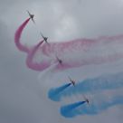 Red Arrows at Farnborough 2008