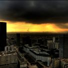 Paris view from La Defense
