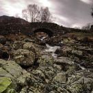 Ashness bridge, cold spring morning