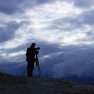 Eerie Storm Clouds Silhouettes Photographer