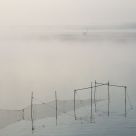 white blanket morning