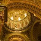 Inside the St. Stephen's Basilica