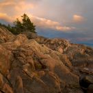 Sunlit Rocks