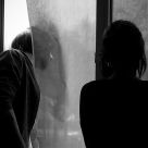 Behind....