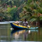 Outrigger canoeist