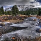 Ice river