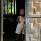 Child in a Burma village
