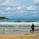 Dikwella beach scene