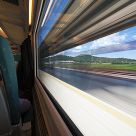 Viajando en tren