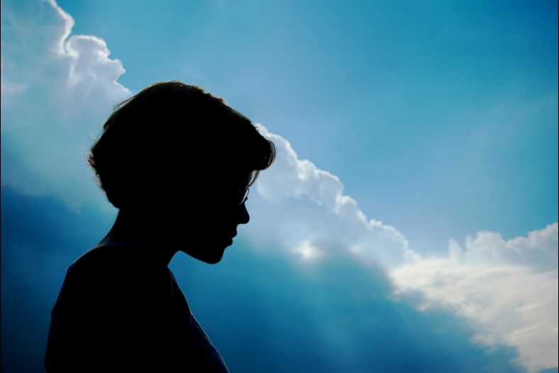 Silhouette on Clouds