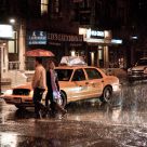 Raining in the city