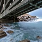 Under the bridge...