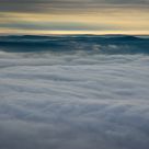 Ocean of clouds
