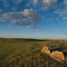 Sunset at Writing-On-Stone Provincial Park