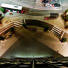 from above