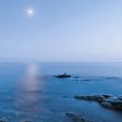 Light Blue over Blue