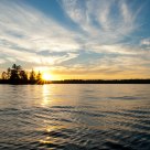 Sunset on Crystal Lake