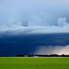 Thunderstorm over the prairies