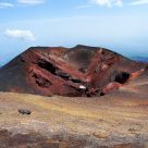 Volcanic crater