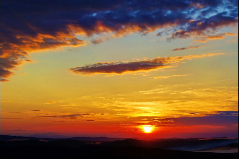 Magic sunrise