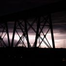 Silhouetted by Lightning