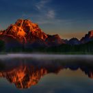 Dawn at Oxbow bend