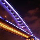 Rainbow in the night