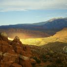 Sunspot in Arches National Park Utah