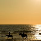 Riders on the beach