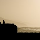 Delicate tones at the sea