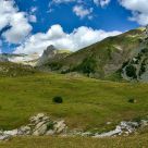 On the track of the mountain