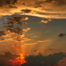 autumn sunset