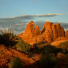 Late Evening Arches National Park Utah