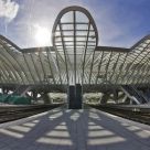 The TGV Train Station in Liège